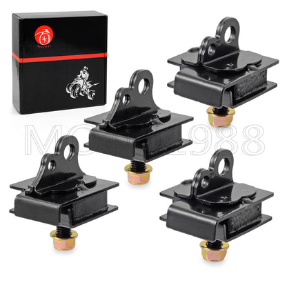 Set of 2 Engine Mount Rubber Dampers for Yamaha Rhino 660 (2004–2007)