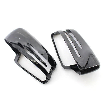 Gloss Black Rearview Mirror Covers for Mercedes Benz E/C/S W212 W204 W221 (N/A)