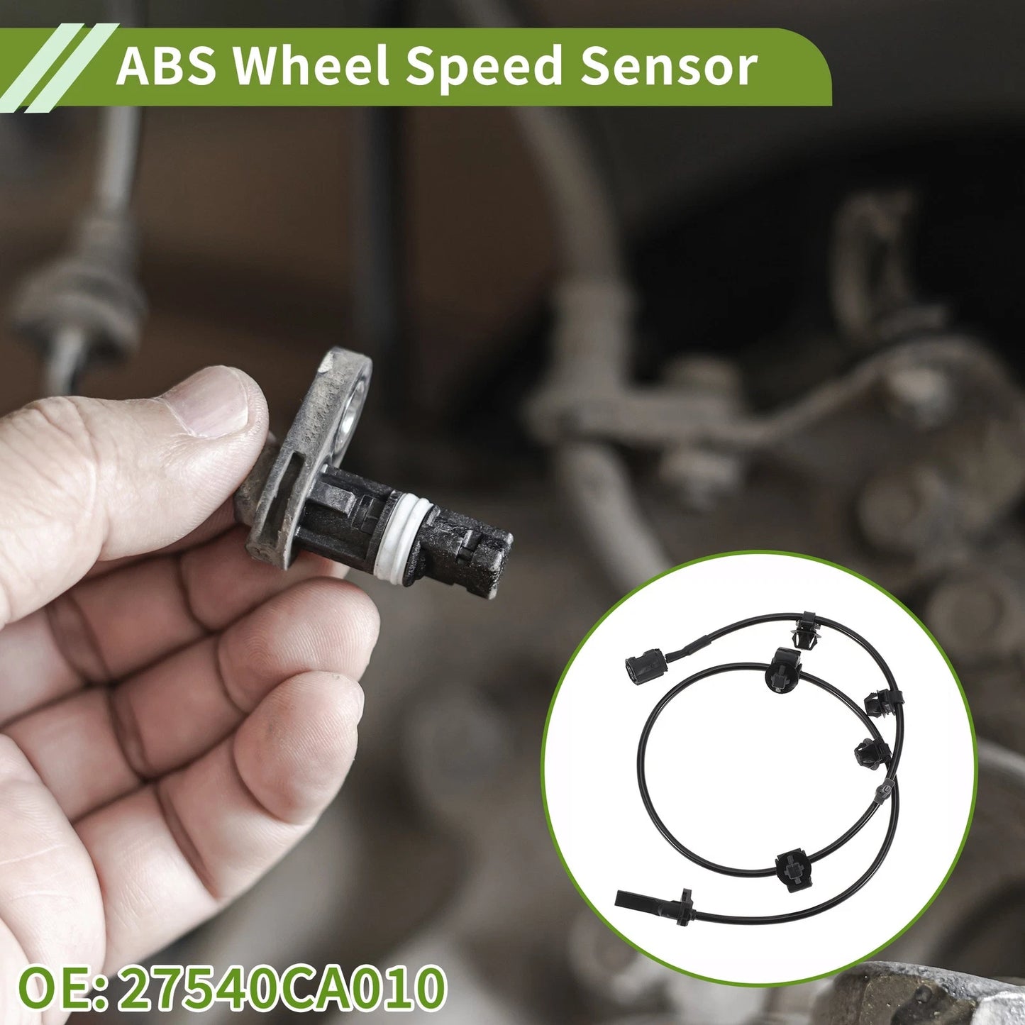 ABS Wheel Speed Sensor No. 27540CA010 for Subaru BRZ (2013–2015) Front Left