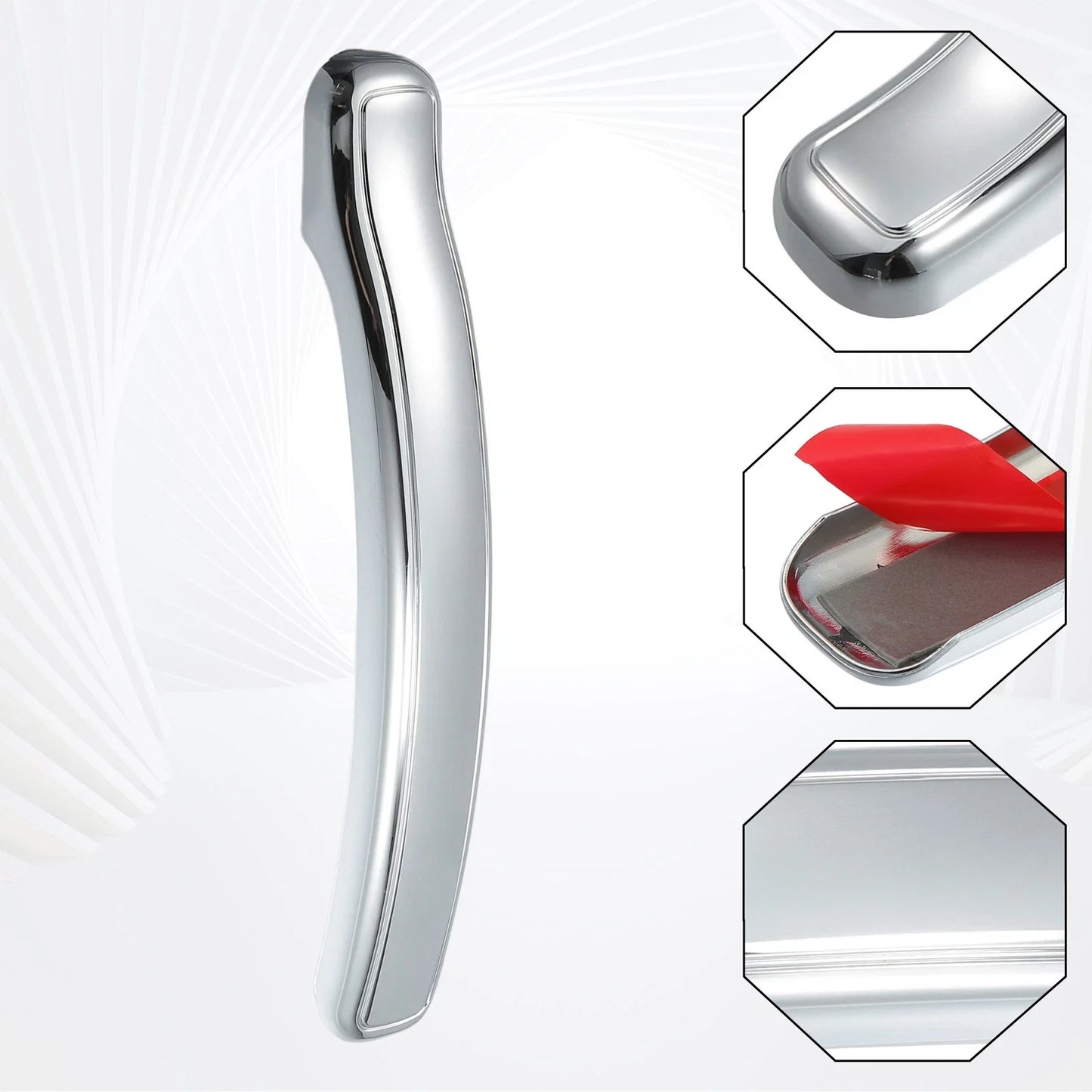 4 x Car Exterior Door Handle Lever Covers for Chevy Silverado