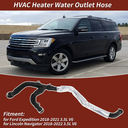 HVAC Heater Water Outlet Hose No.JL1Z18472C for Ford Expedition (2018–2021)