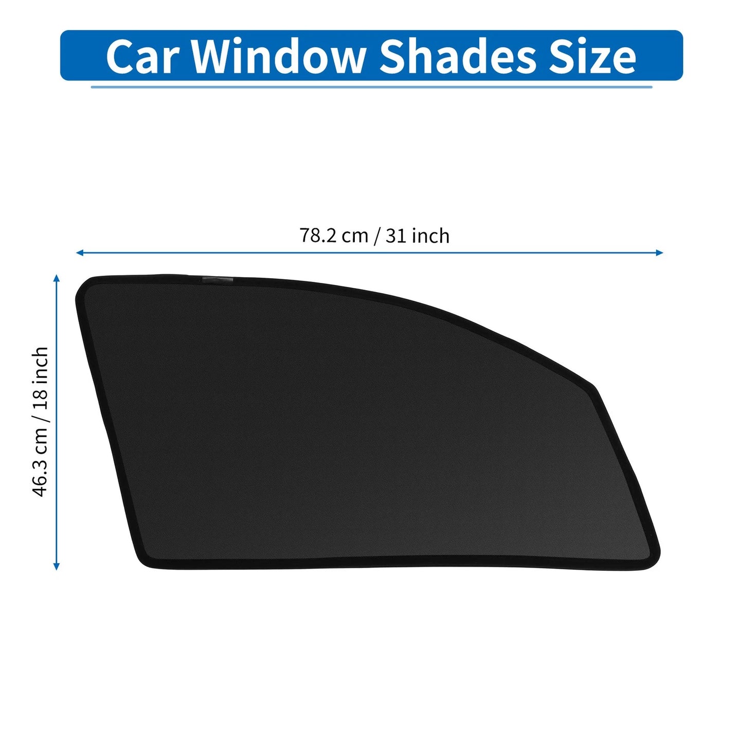 Car Window Cover for Subaru Forester SK Series (2019–2023) Black Net