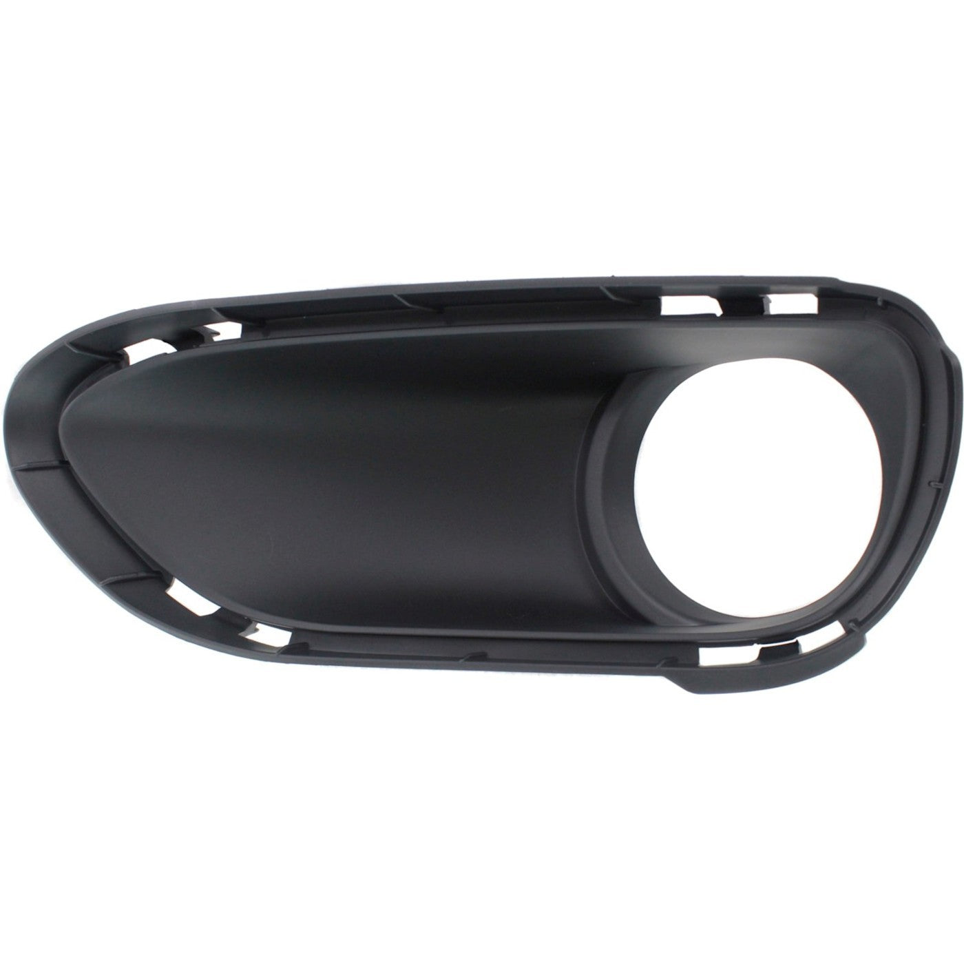 2X Fog Light Trim Set for Porsche Cayenne (2011–2014) Textured Black