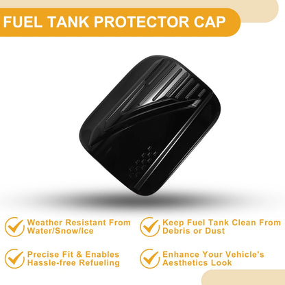 Fuel Tank Door Cap for Toyota Camry (2025) Gas Tank Flap Gloss Black