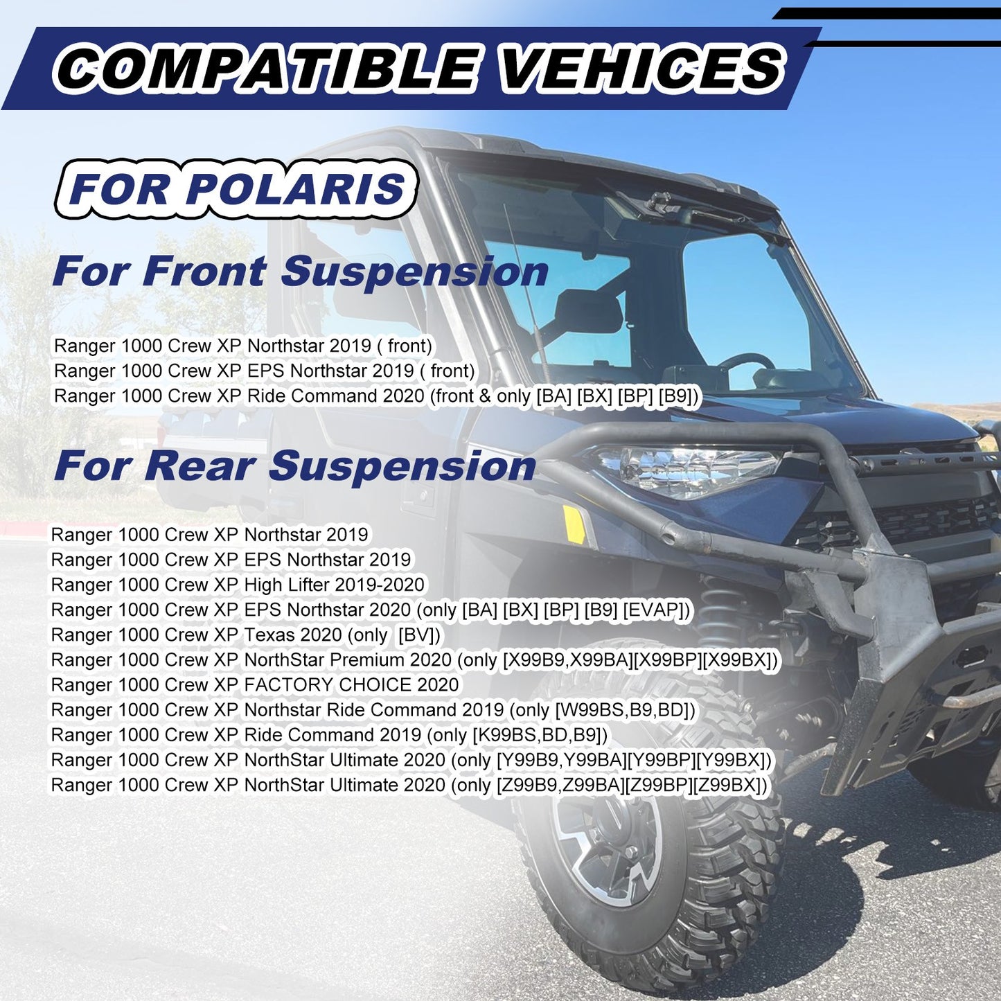 Sway Bar for Polaris Ranger Crew XP 1000 (2019)