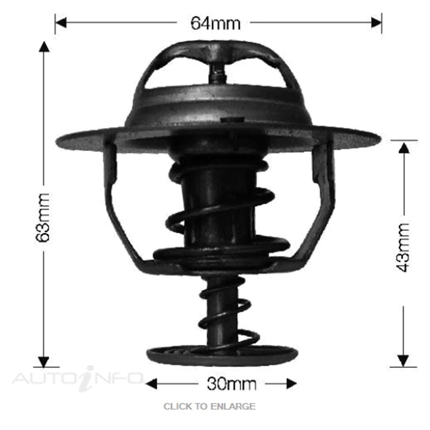 Thermostat for Lexus SC430 (2001–2010)