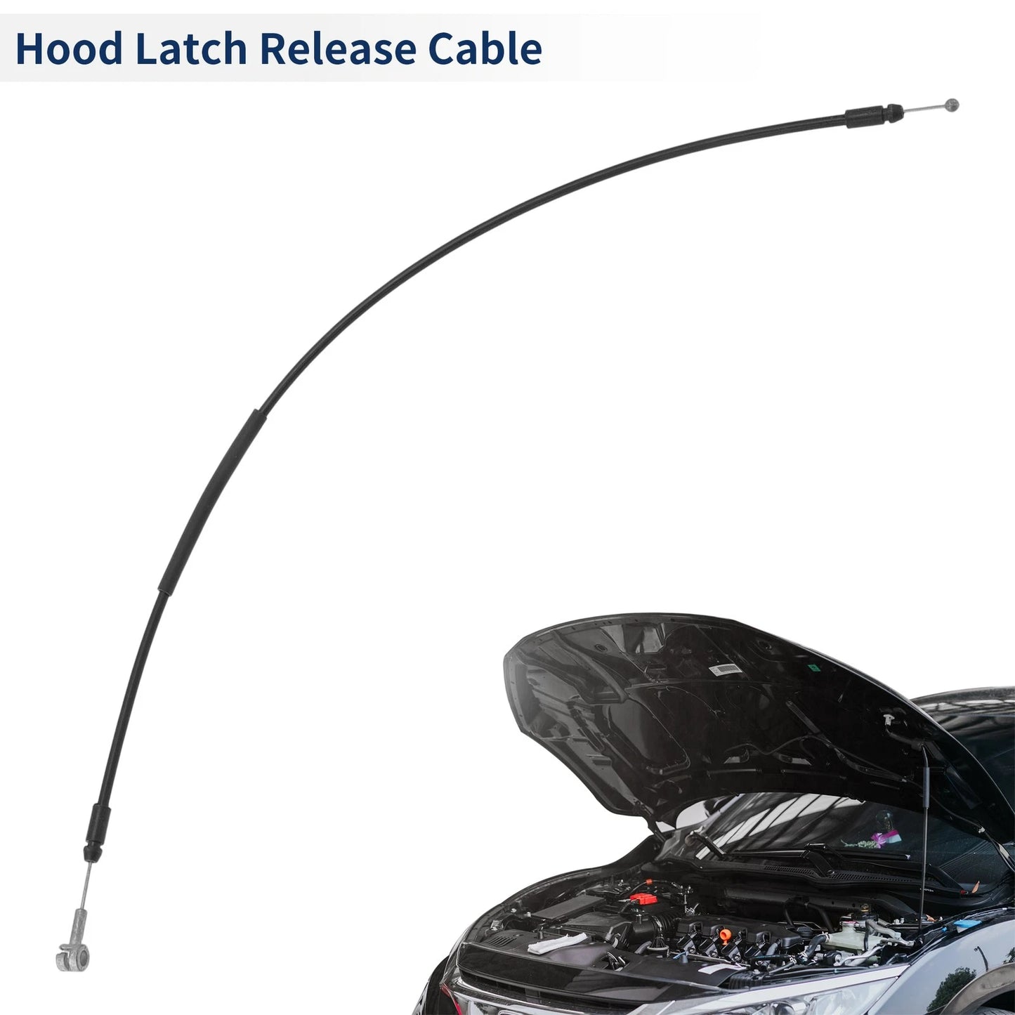 Hood Latch Release Cable for Hyundai Tucson (2005–2009) No. 811902E100