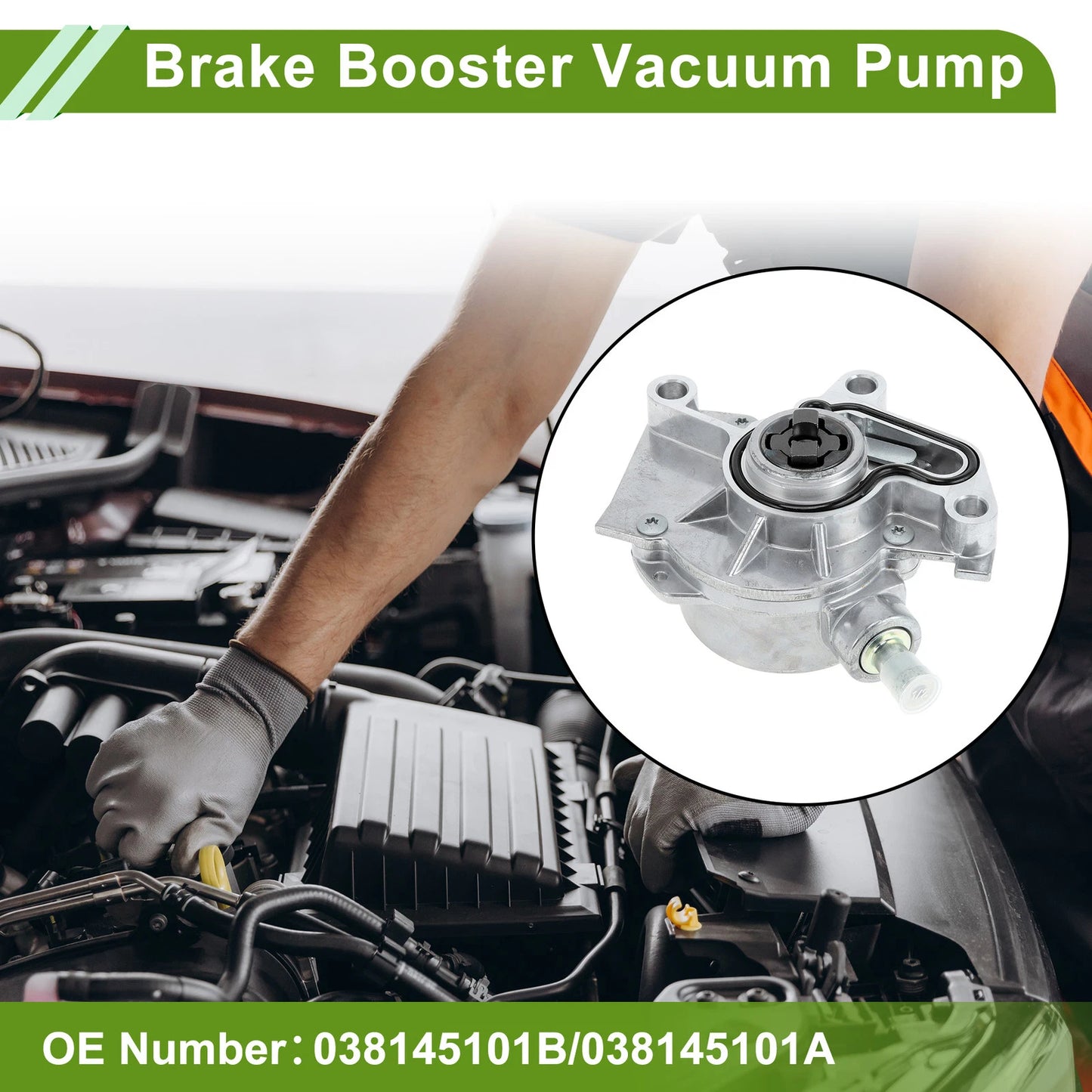 Brake Vacuum Pump No. 038145101B/038145101A for Volkswagen