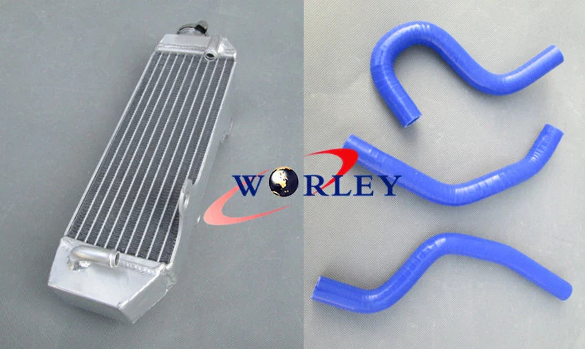 Aluminum Radiator & Silicone Hose for Honda CR85R (1998-2007)