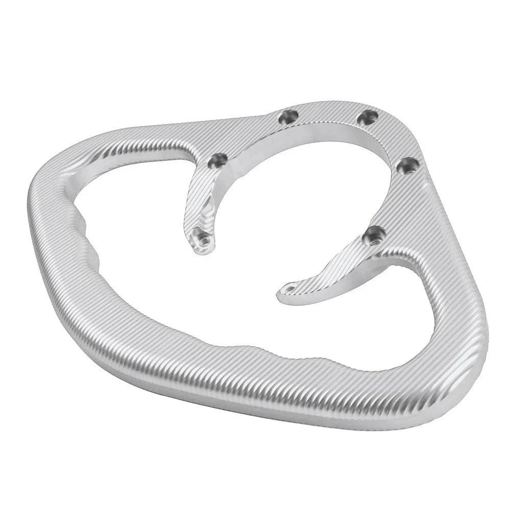 CNC Silver Hand Grip Tank Grab Handles for Honda Motorcycle