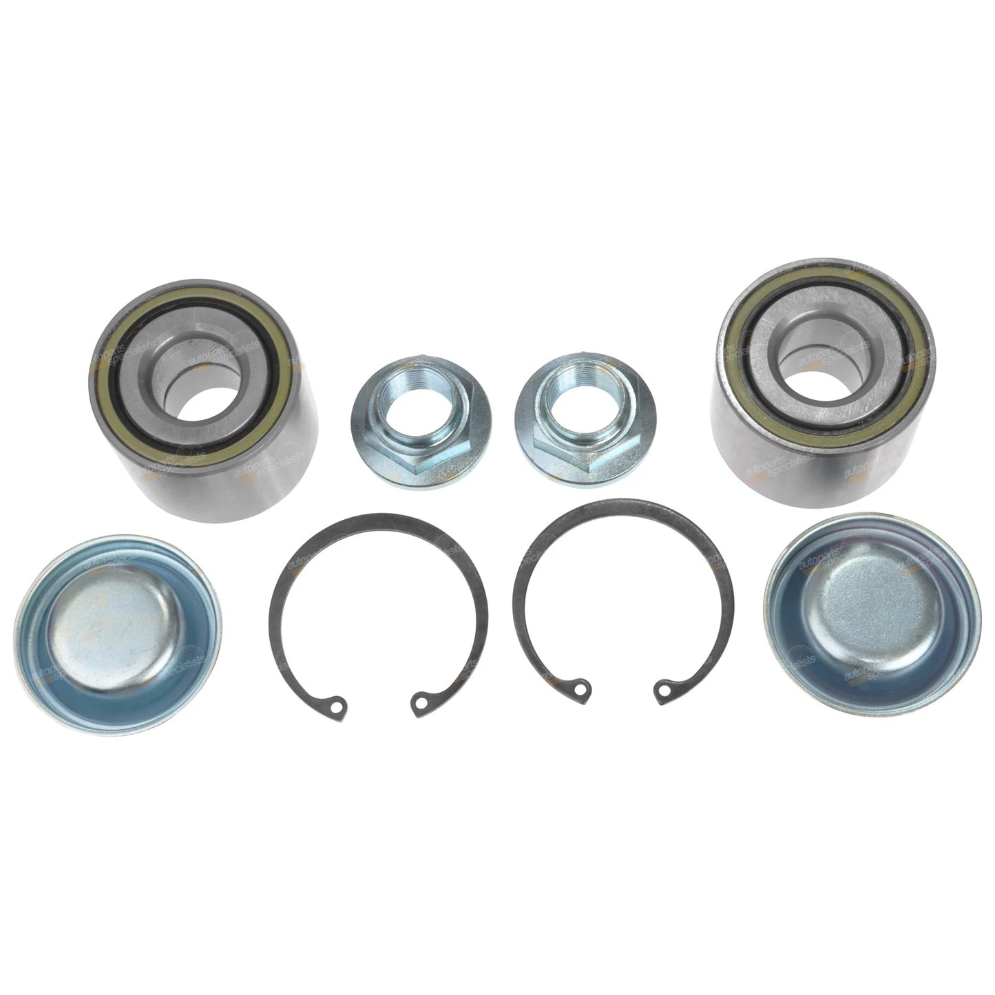 2X Rear Wheel Bearing Kits for Citroen C4 (2005–2006)