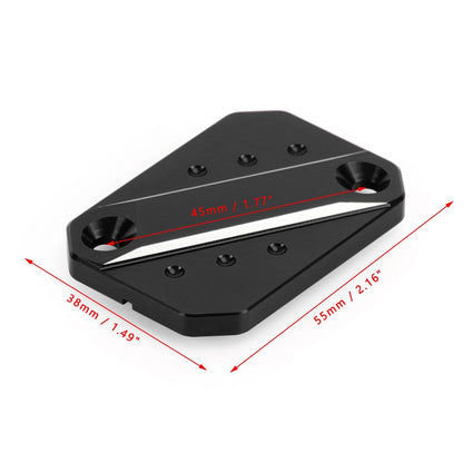 Black Front Brake Tank Cap for Aprilia SR MAX 300/250 GPR 250/R (2011–2019)