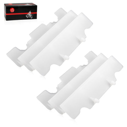 2X Radiator Louver Guard for Honda CR125R (1992–1997) White