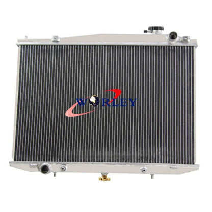 3 Row Aluminum Radiator for Nissan Navara D22 1997-2001 3.2L Diesel