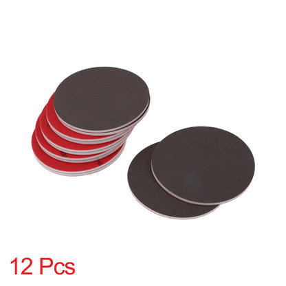 Set of 12 P400 Sanding Sponge Pads 5.91"x5.91" Washable and Reusable