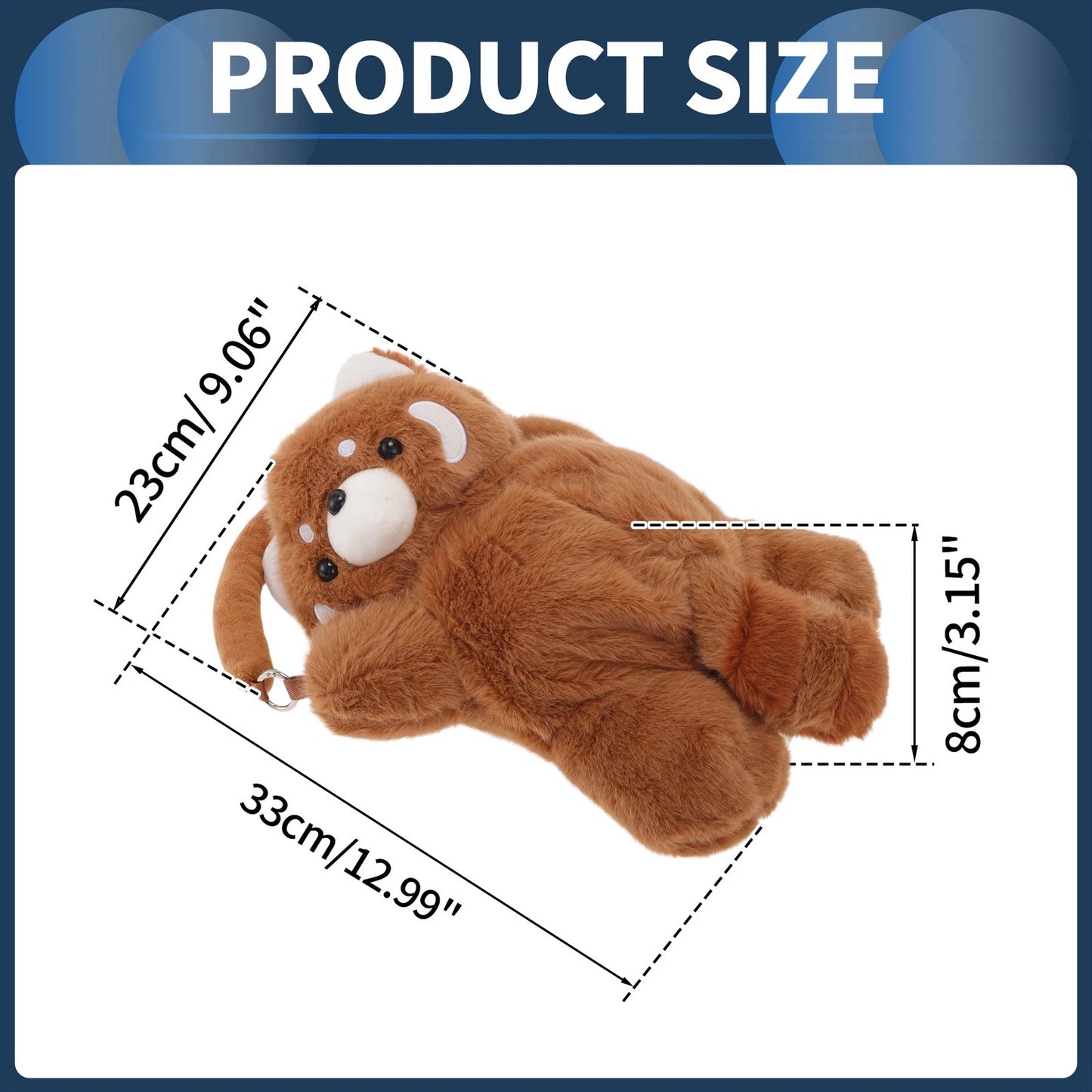 Tissue Holder for Car (Light Brown) 33x23x8cm