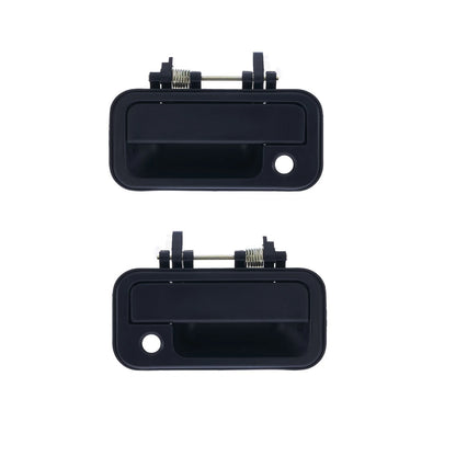 2X Black Outer Door Handles for Holden Rodeo TF (1988–2003)
