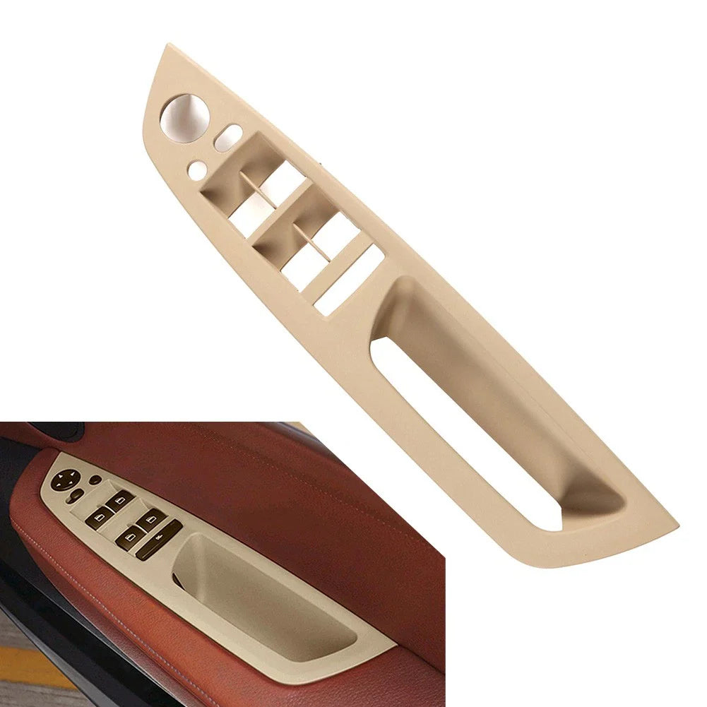 Beige Front Door Handle Trim Cover for BMW X5 E70 X6 E71 E72 (2007-2013)