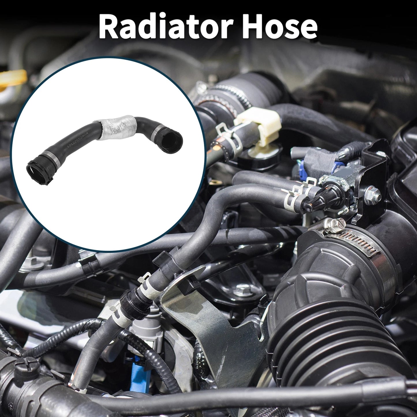Radiator Hose No.17127552404 for BMW 1 Series (2006–2013) Cooling Tube