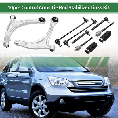 10pcs Front Suspension Control Arm Kit for Honda Odyssey (2005–2010) No.K750304