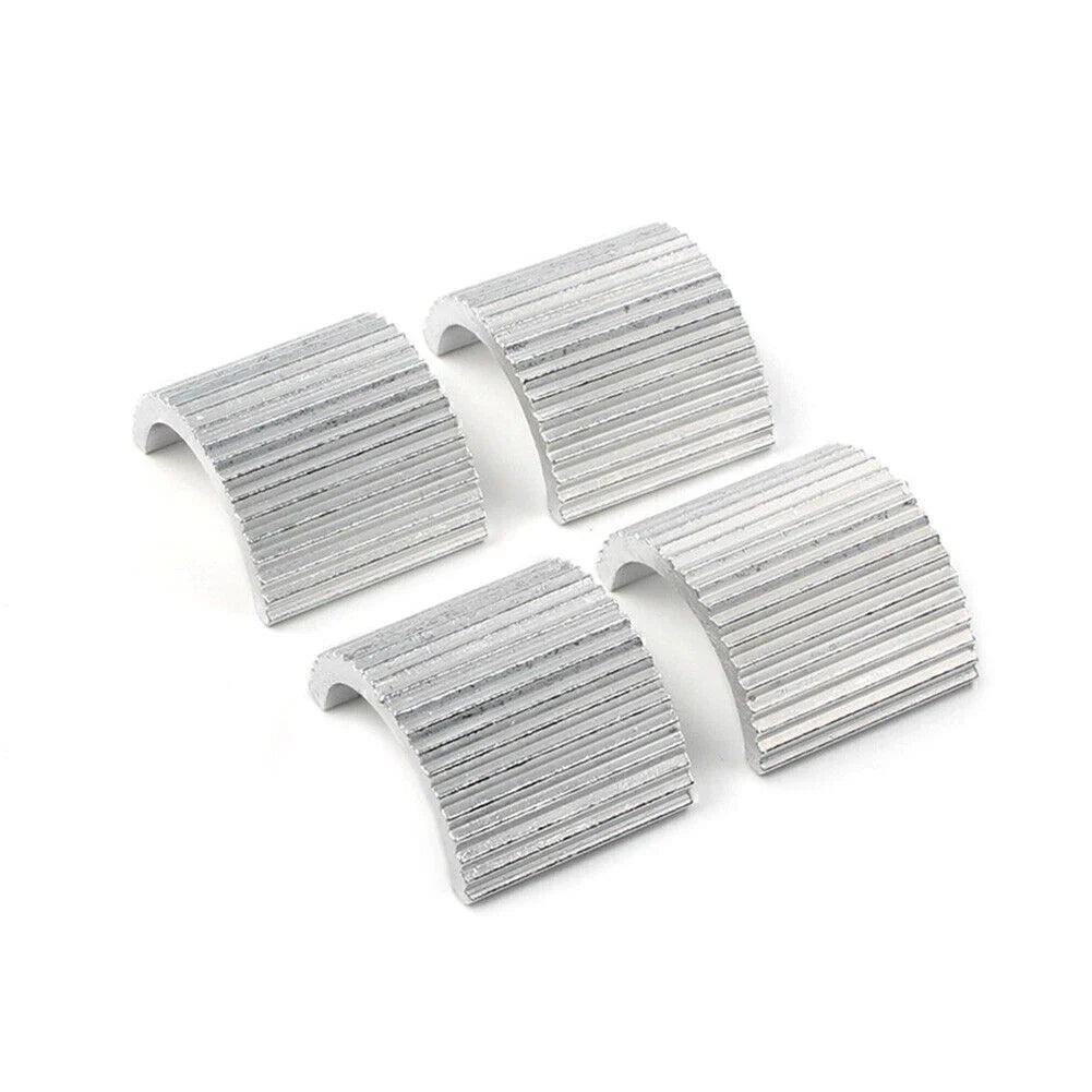 4 x 1 1/8" to 7/8" Handlebar Mount Risers Clamp Conversion Spacers