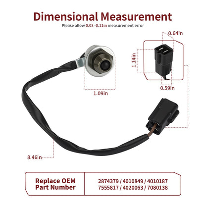 Tether Kill Run Switch for Polaris Snowmobile (440–600)
