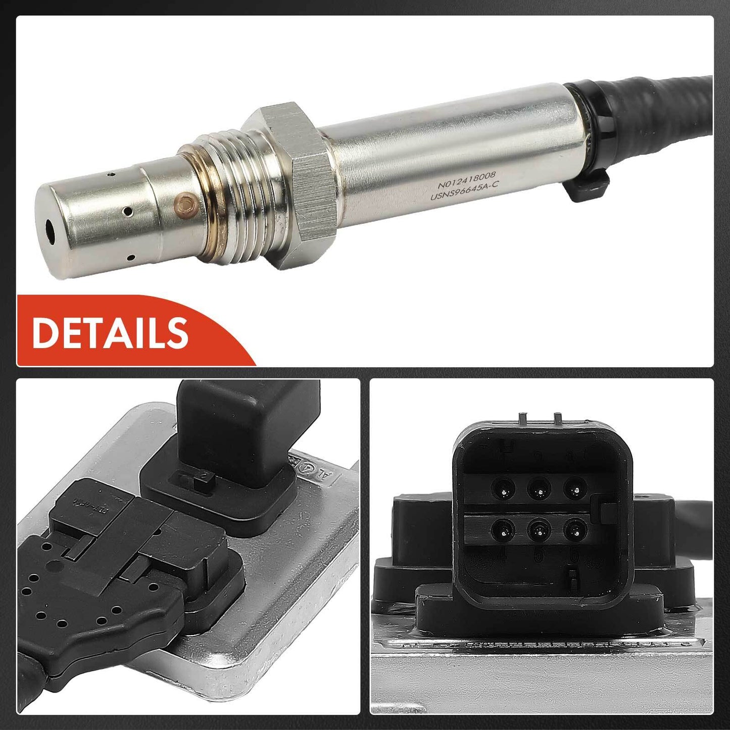 Downstream Nitrogen Oxide Sensor for Chevy Express 2500 GMC Savana 2500 (2003–2023)