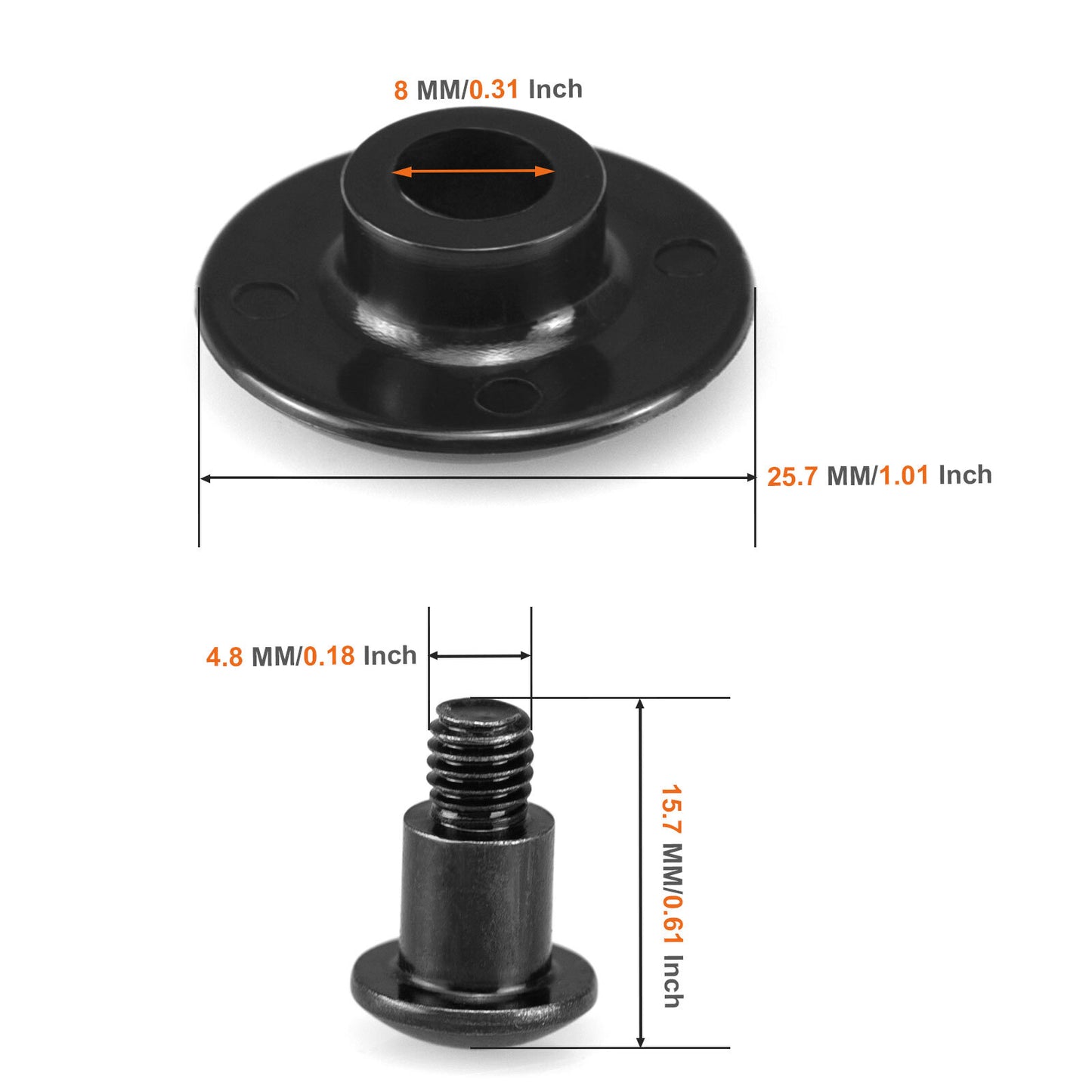 Fuel Tank Seat Collar Bolt for Honda Rancher 350 (2000–2003)