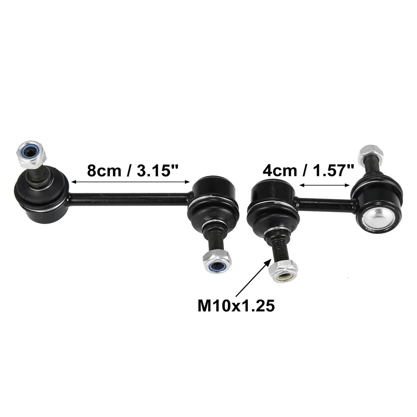 4 x Front Rear Sway Bar Links Stabilizer Link for Honda Accord (2003-2007)