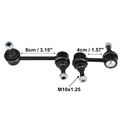4 x Front Rear Sway Bar Links Stabilizer Link for Honda Accord (2003-2007)