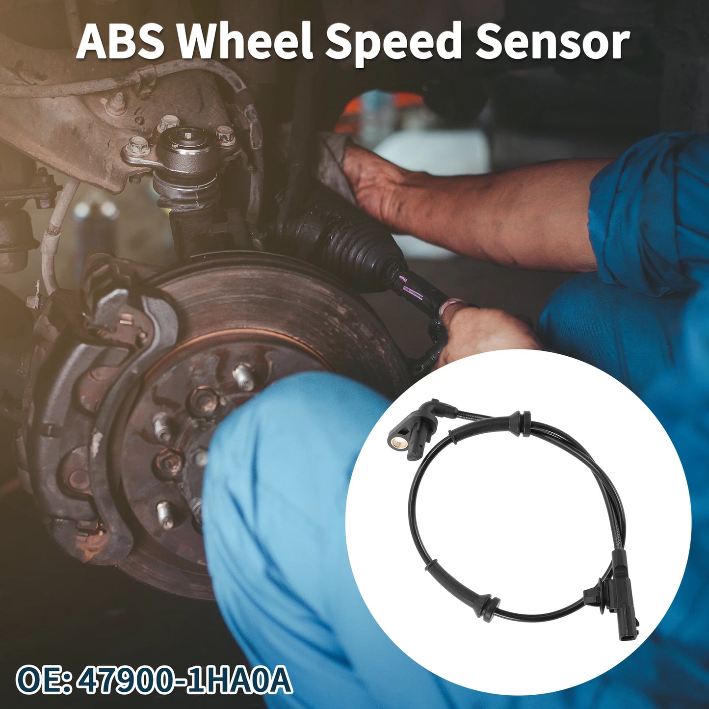 ABS Wheel Speed Sensor No. 47900-1HA0A for Nissan Versa (2012–2019)