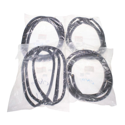 Set of 4 Door Weatherstrips for Honda Civic (1992–1994)