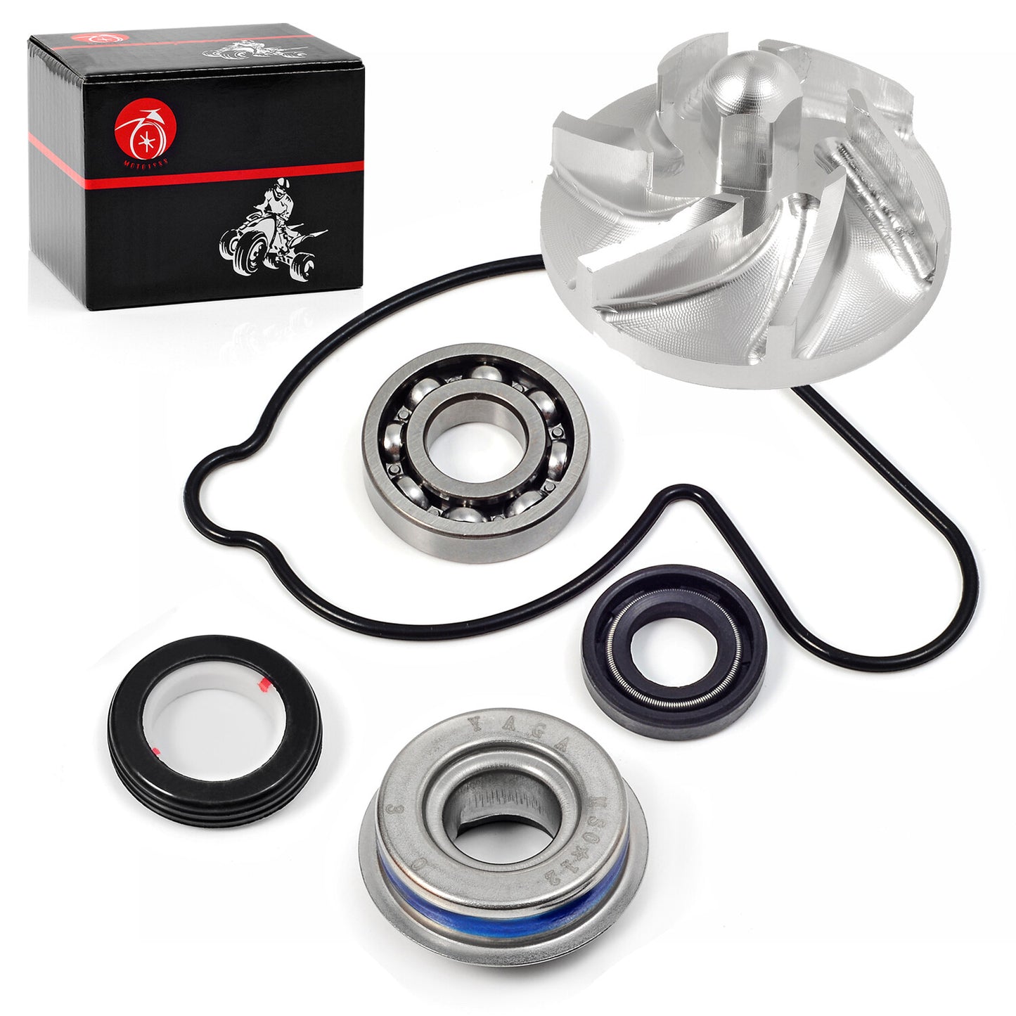 Water Pump Seal Repair Kit for Honda TRX450R TRX450ER (2004–2014)