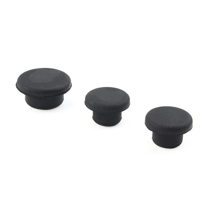 Tailgate Rubber Dust Plugs 3 x for Jeep Wrangler JL (2018 - up) Black