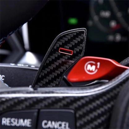 Carbon Fiber Steering Wheel Paddle Shifters for BMW G20 M3 M4 G80 G82 M340i