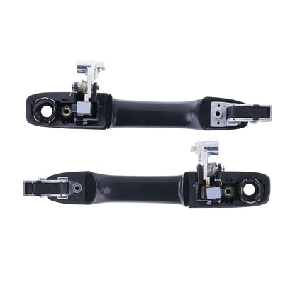 Set of 2 Outer Door Handles for Honda CR-V (2001–2006) Black