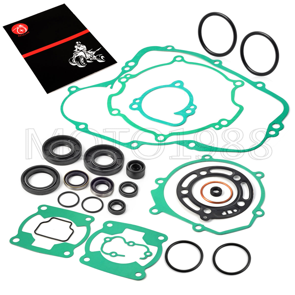 Engine Gasket Seal Rebuild Kit for Kawasaki KX80 KX85 KX100 (1998–2005)