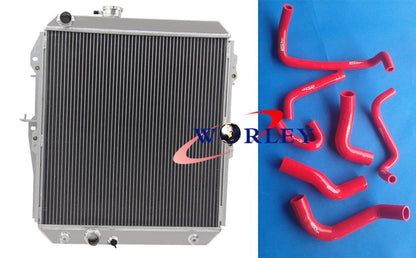 Aluminum Radiator Hose for Toyota Hilux LN147/LN167/LN172 (1988–2005)