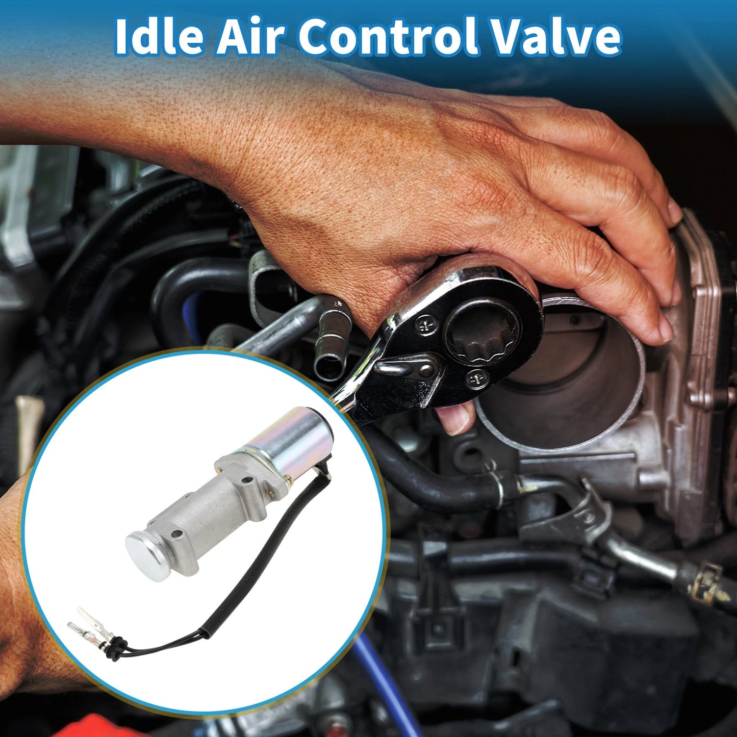 Idle Air Control Valve for Nissan Pickup (1995–1997) No. 23781-0F300