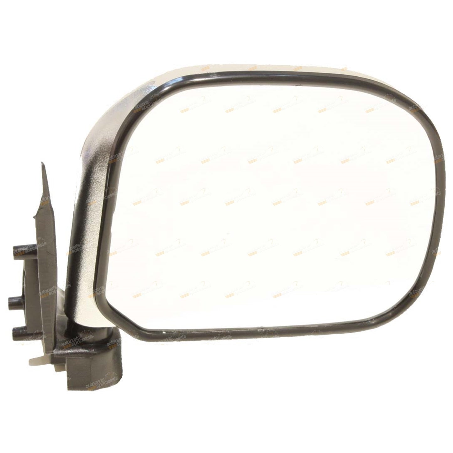 Set of 2 Chrome Manual Door Mirrors for Toyota Hiace (1989–2005)