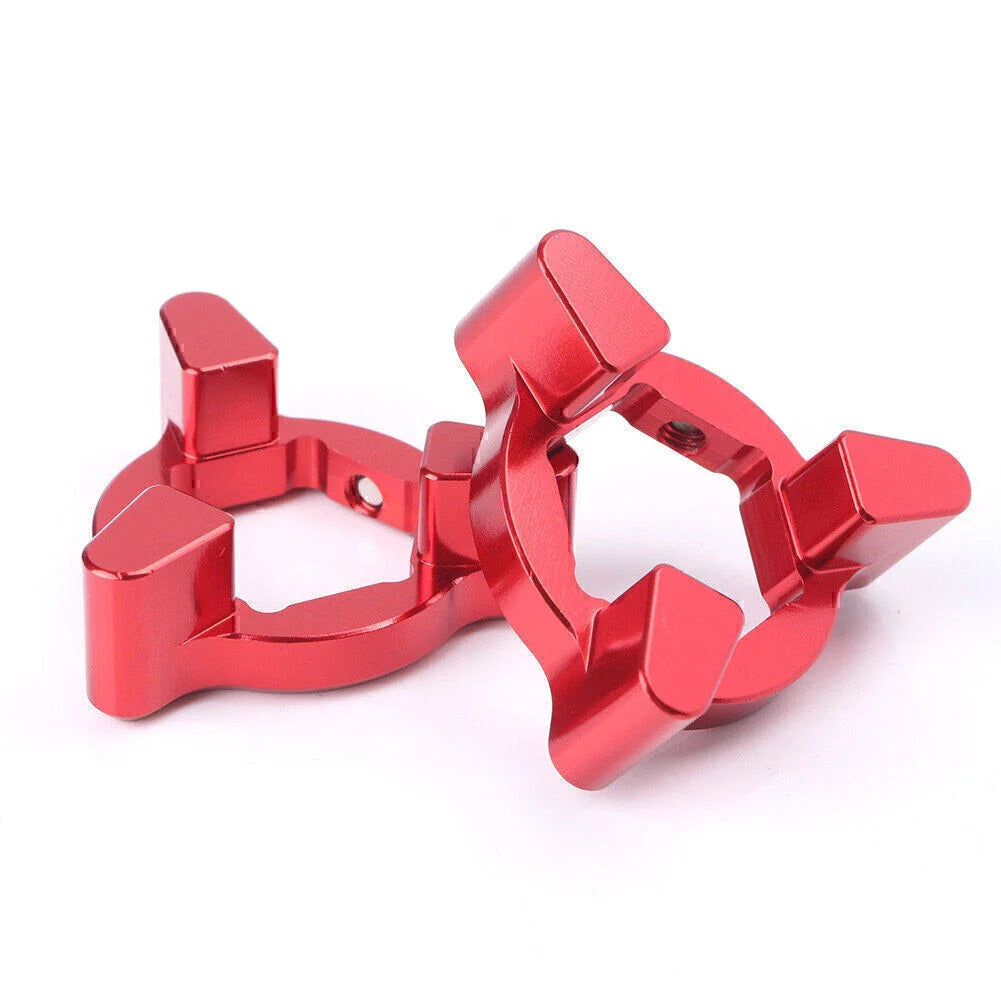 CNC RED 17mm Front Fork Preload Adjusters for Universal Motorcycle