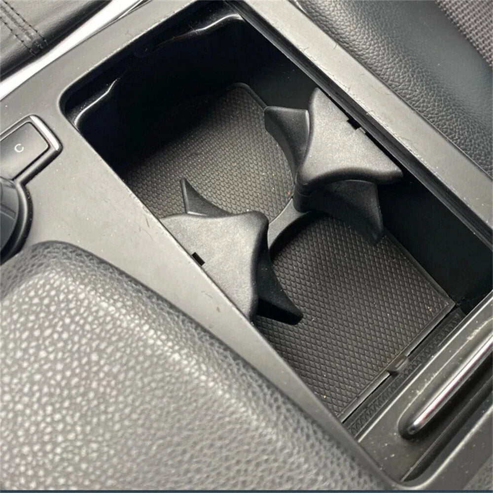 Car Center Console Cup Holder Insert Divider for Benz C W204 (2007-2014)