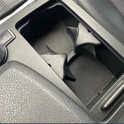 Car Center Console Cup Holder Insert Divider for Benz C W204 (2007-2014)