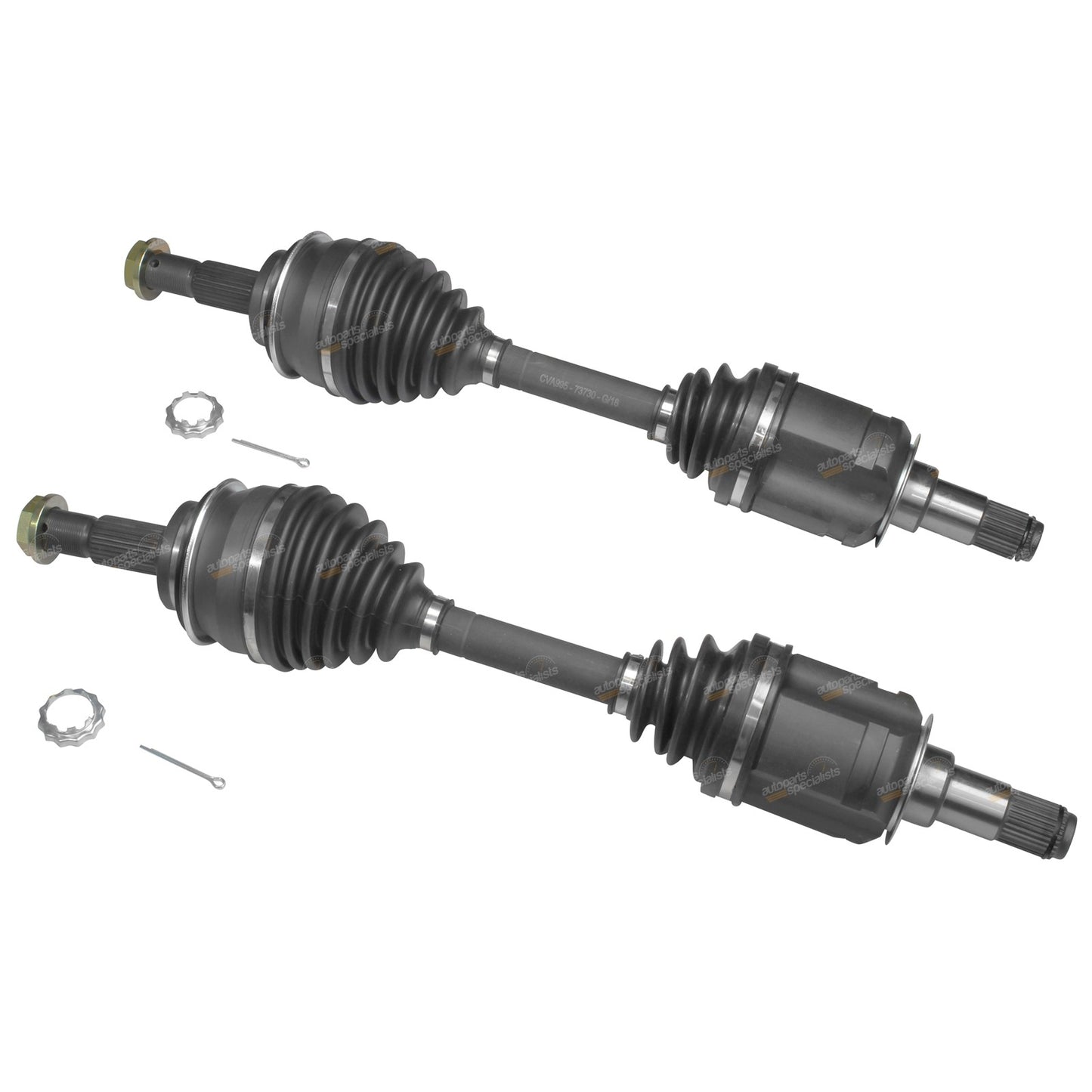 Set of 2 CV Axle Shaft Joints for Toyota Prado GRJ120 KDJ120 KZJ120 RZJ120