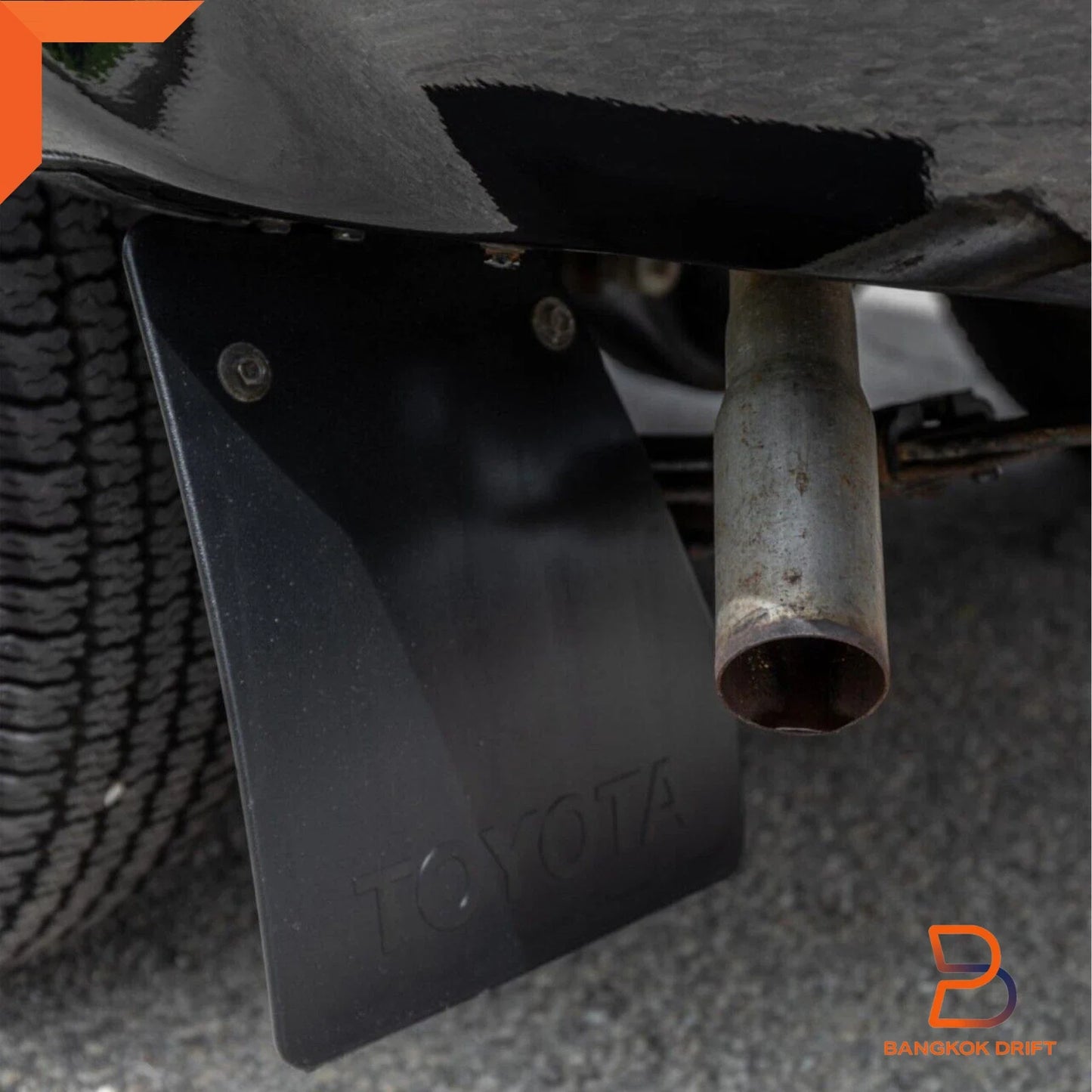 Front Rear Mud Flap Splash Guard for Toyota Hilux Ute 2WD (88-96)