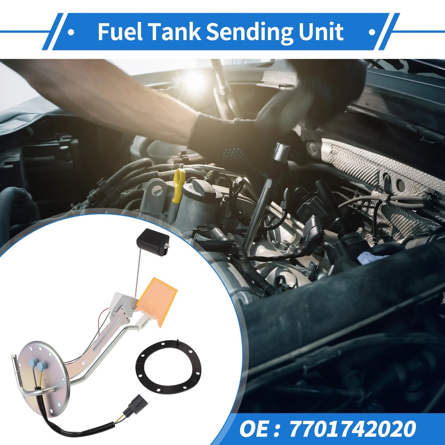 Fuel Tank Sending Unit for Toyota RAV4 (1996–2000) No. 7701742020