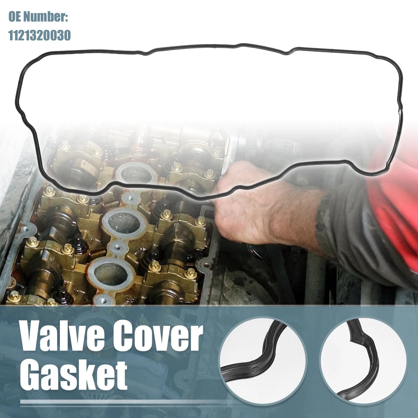 Engine Valve Cover Gaskets for Lexus ES300 (1999–2003) No. 1121320030 Rubber