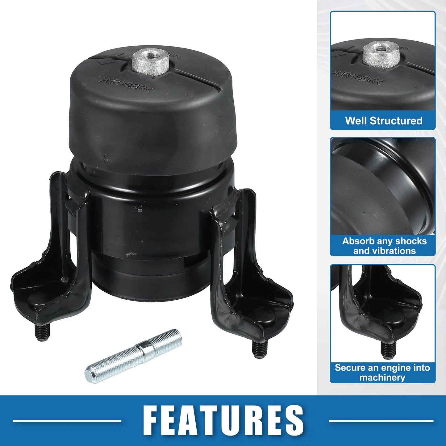 Engine Motor Mount & Transmission Mount for Toyota Camry 2.4L (2009–2011)