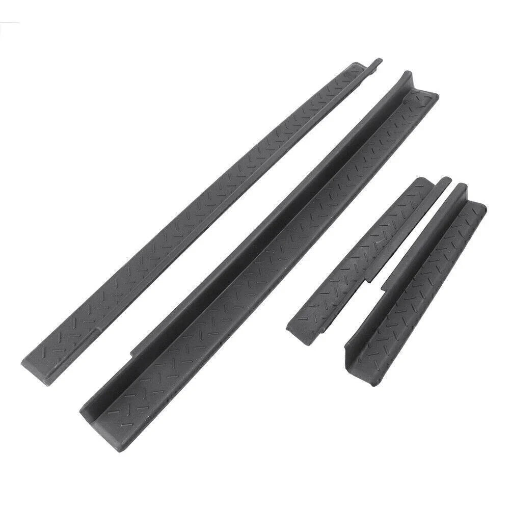 Door Sill Protector Scuff Plate for Jeep Wrangler 4-Door (2007-2017)