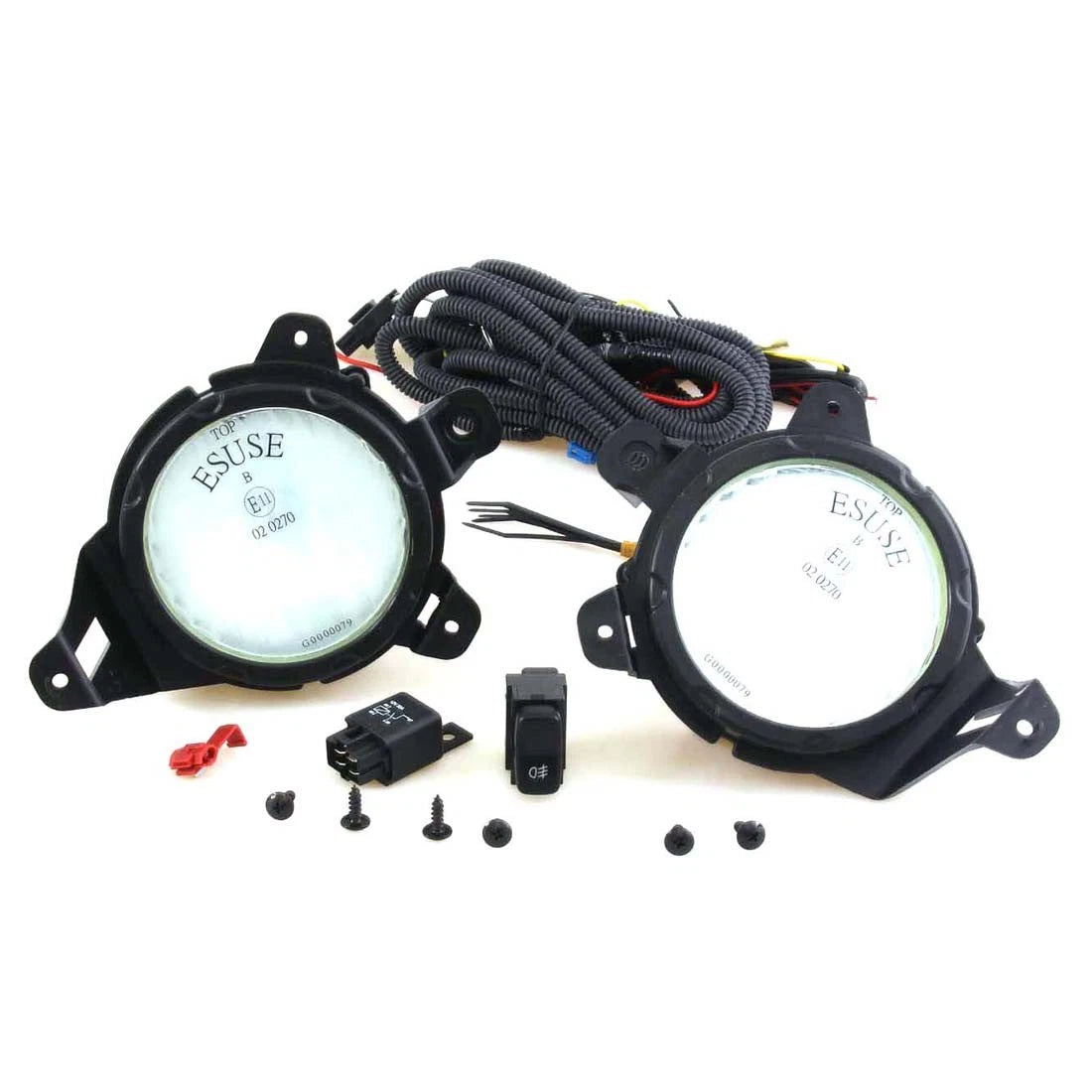 Fog Light Lens for Mitsubishi L200 Triton Strada Pickup (2005–2009)